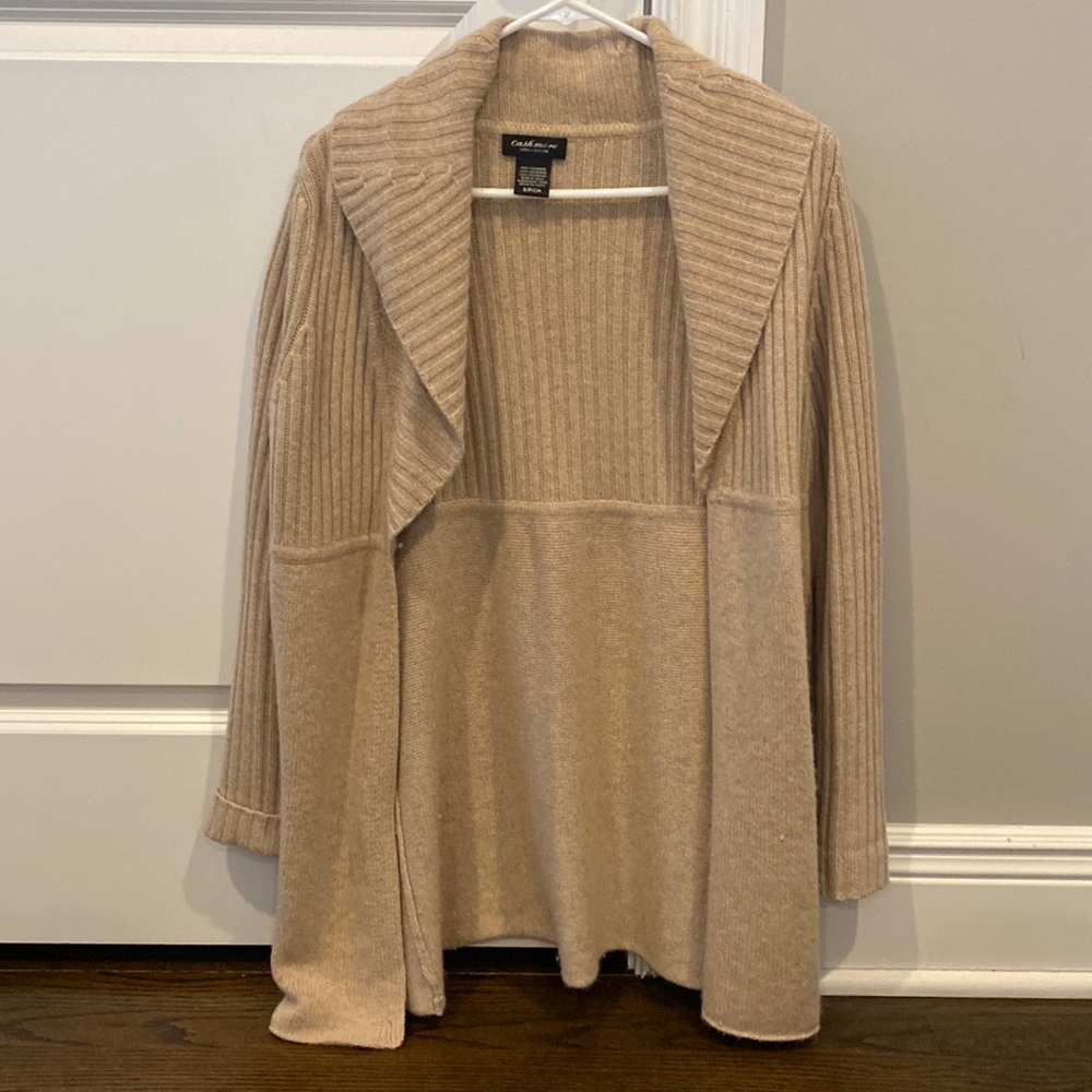 Cashmere cardigan size small